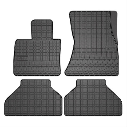 Frogum Set of Front and Rear Mats 4pcs for BMW X5 / X6 2006 Black