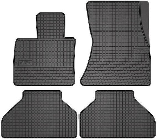 Frogum Set of Front and Rear Mats 4pcs for BMW X5 / X6 2006 Black