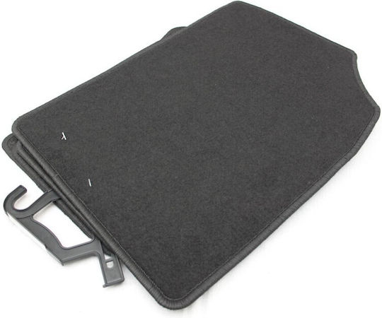 Petex Set of Front and Rear Mats 4pcs for Suzuki Swift 2010-2017 Black