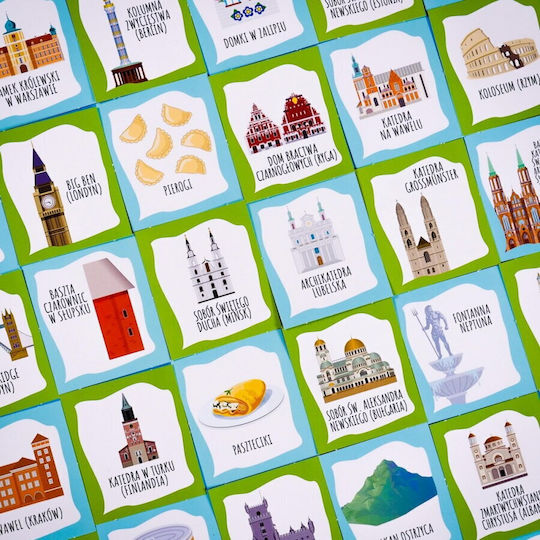 Board Game A Genius Is Looking For You: Poland and Europe for 3-6 Players 9+ Years Old (PL) Lisciani Giochi