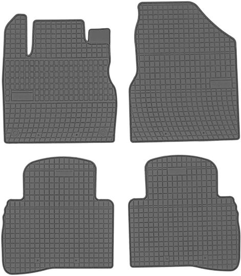 Frogum Set of Front and Rear Mats 4pcs for Nissan Murano 2008+ Black
