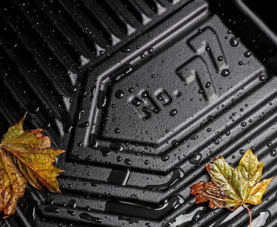 Frogum Set of Front and Rear Mats 4pcs for Mini Clubman 2015 Black