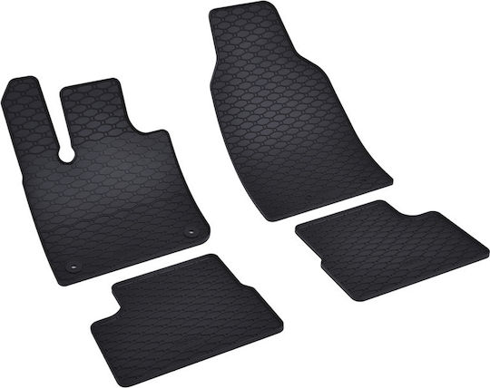 Rigum Set of Front and Rear Mats 4pcs for Kia Optima 2021+ Black