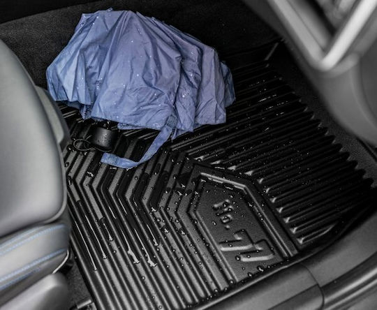 Frogum Set of Front and Rear Mats 4pcs for Mazda 3 2008-2013 Black