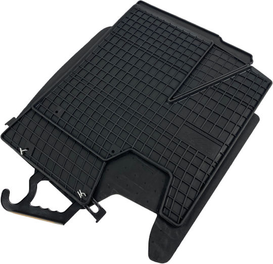 Frogum Front Mats 2pcs for Mercedes-Benz Axor 1999+ Black