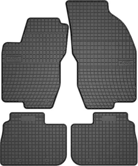Frogum Set of Front and Rear Mats 4pcs for Alfa Romeo Alfa 156 1997-2006 Black