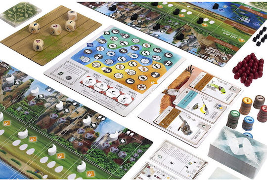 Game Expansion Playing on Wings: Birds of Asia for 1-7 Players 10+ Years Old (PL) Rebel Games