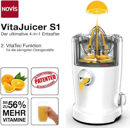 Novis Vitajuicer S1 6511.09.20 Storcător electric 240W Bej