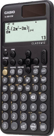 Casio Αριθμομηχανή Επιστημονική Τσέπης σε Μαύρο Χρώμα