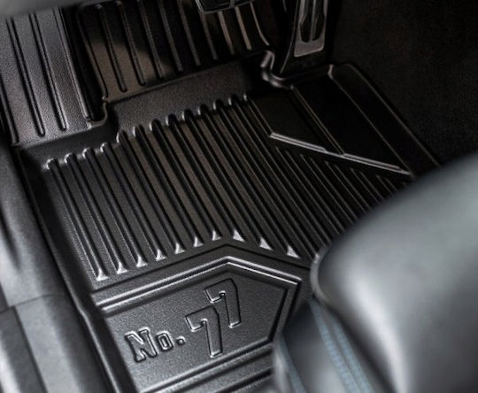 Frogum Set of Front and Rear Mats 4pcs Tray Type for Volvo XC40 2017 Black