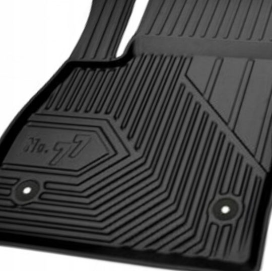Frogum Set of Front and Rear Mats 4pcs Tray Type for Volvo XC40 2017 Black