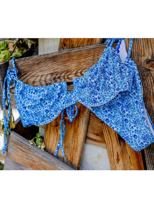 Bikinioberteile Blau