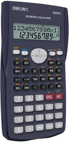 Deli Calculator Scientific in Gray Color 1pcs