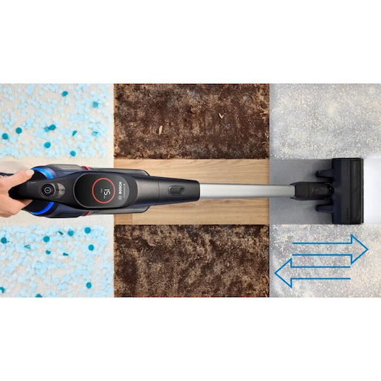 Bosch Unlimited 9 Wiederaufladbar Stielstaubsauger 18V Schwarz