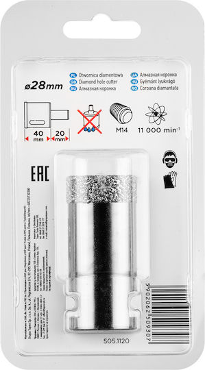Graphite Hole Saw for Tile