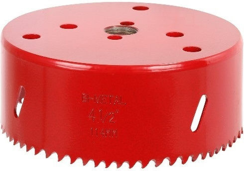 MP.S Diamond Hole Saw Bi-Metal Hole Saws 146mm HSS for Wood, Metal and Plastic