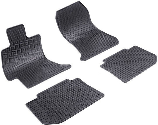 Rigum Set of Front and Rear Mats 4pcs for Subaru XV / Impreza 2014+ Black