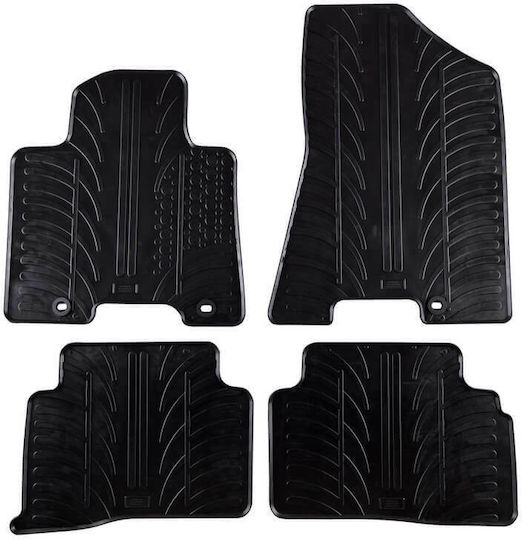 Gledring Σετ Μπροστινά και Πίσω Πατάκια 4τμχ για Hyundai Tucson 2015-2019 Μαύρα