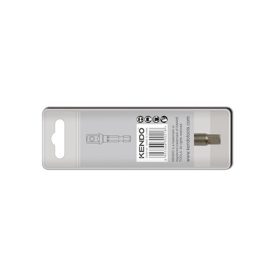 Kendo Adapter mit Aufnahme HEX und Ausgang 1/4''
