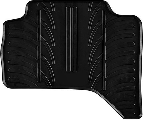 Gledring Set of Front and Rear Mats 4pcs for Mitsubishi L200 2015-2019 Black