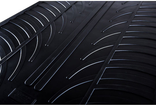Gledring Set of Front and Rear Mats 4pcs for Fiat Tipo 2016 Black