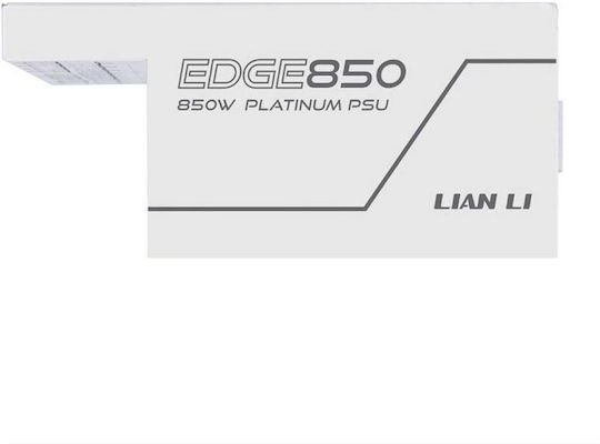 Lian Li EDGE850 850W White Computer Power Supply Full Modular 80 Plus Platinum