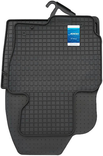 Petex Set of Front and Rear Mats 4pcs for Mazda CX-5 2012-2017 Black