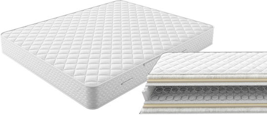 Greco Strom Astro Μονό Ορθοπεδικό Στρώμα Διπλής Όψης 90x200x23cm με Ελατήρια