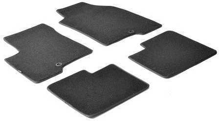 Lampa Set of Front and Rear Mats 4pcs for Ford B-Max 2015+ Black