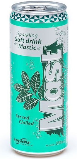 Anemos Mast Μαστίχα με Ανθρακικό σε Κουτί 330ml