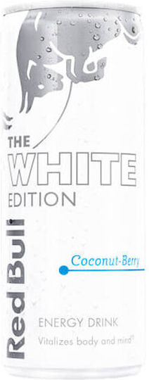 Red Bull The White Edition Energy Drink με Ανθρακικό σε Κουτί 250ml