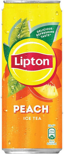 Lipton Ceai cu gheață Piersică Fără carbonatare în Cutie 330ml