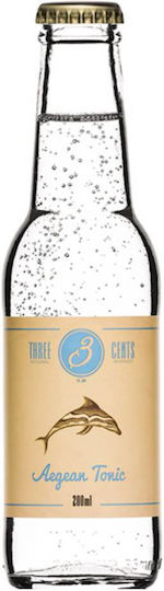 Three Cents Aegean Tonic με Ανθρακικό σε Φιάλη 200ml
