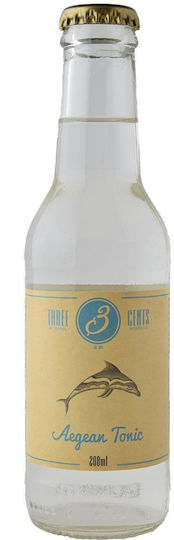 Three Cents Aegean Tonic με Ανθρακικό σε Φιάλη 200ml