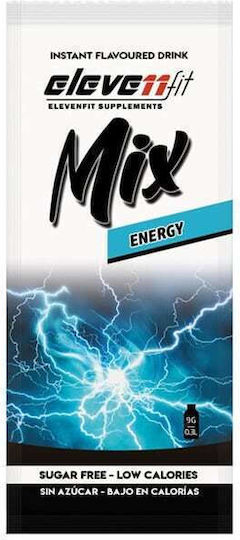 Eleven Fit Mix Energy Drink Energy σε Σκόνη Χωρίς Ανθρακικό & Ζάχαρη 9gr