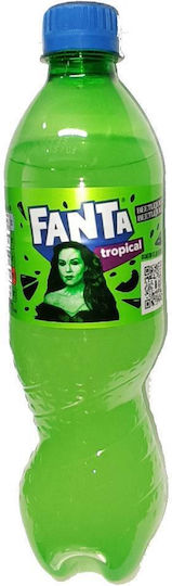 Fanta Tropical Αναψυκτικό με Ανθρακικό σε Μπουκάλι 500ml