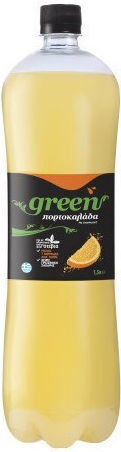 Green Cola Orange Juice with Carbonation in Bottle 1500ml
