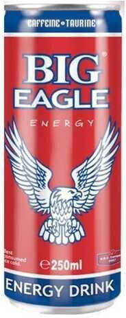 Big Eagle Energy Drink Red with Carbonation in Box 250ml