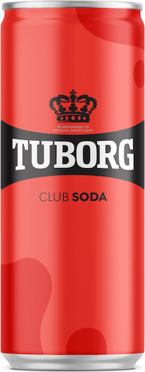 Tuborg Soda cu carbonatare în Cutie 330ml