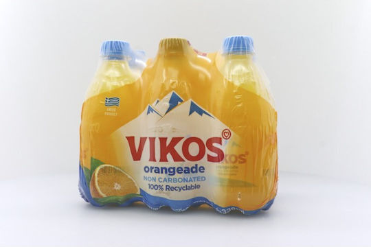 Vikos Портокалов сок Без Газировка в Бутилка 6x330мл