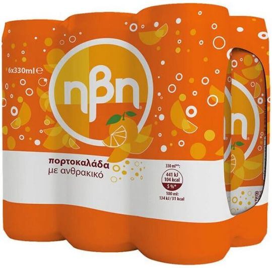 Ιvi Suc de portocale cu carbonatare în Cutie 6x330ml