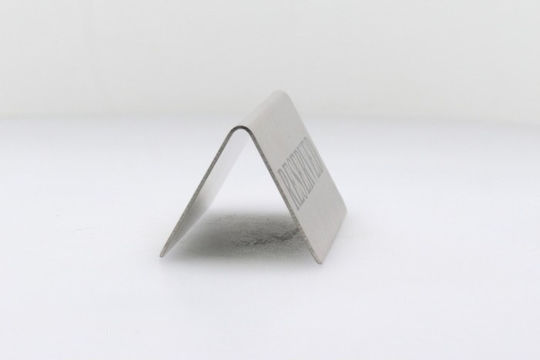 Σήμανση Επιτραπέζια Ανοξείδωτη Reserved 7,5x3,8cm 1-55703