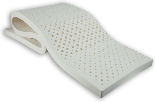 Idilka Mattress Topper Latex Semi-Double Latex Infused with Aloe 120x190x4cm
