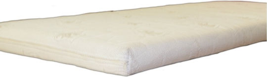 Idilka Ανώστρωμα Memory Μονό Memory Foam Eμποτισμένο με Αλόη & Αποσπώμενο Κάλυμμα 90x200x8εκ.