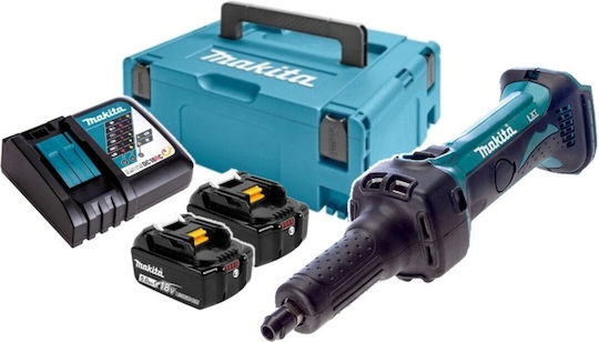Makita Battery Powered Straight Sander 18V 2x5Ah with Speed Control