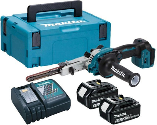 Makita Battery Powered Sander Belt 18V 2x5Ah with Speed Control
