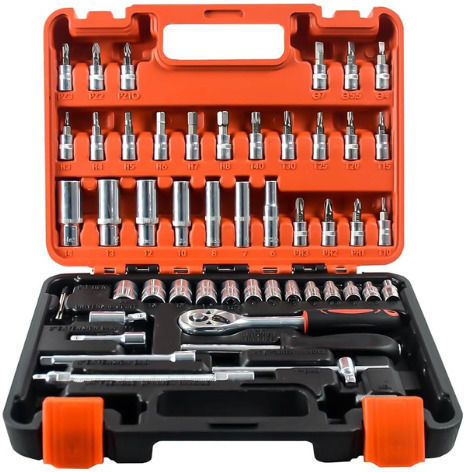 Ratschen- & Steckschlüssel-Sets 1\4" 53Stück