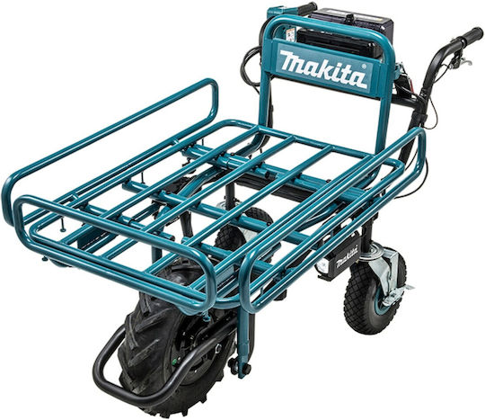 Makita Transport Trolley 2×5.0Ah for Weight Load up to 130kg Blue