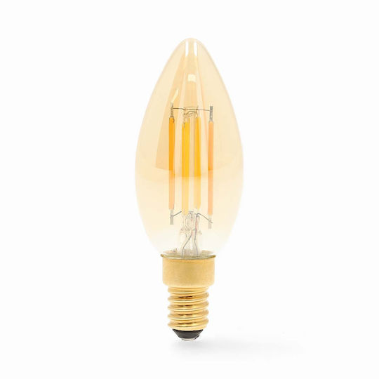 Nedis Смарт крушка LED 4.9W за фасунга E14 топло бяло 470лм Димируем