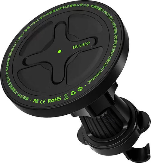 Blueo Car Mobile Mount with MagSafe Magnet Black